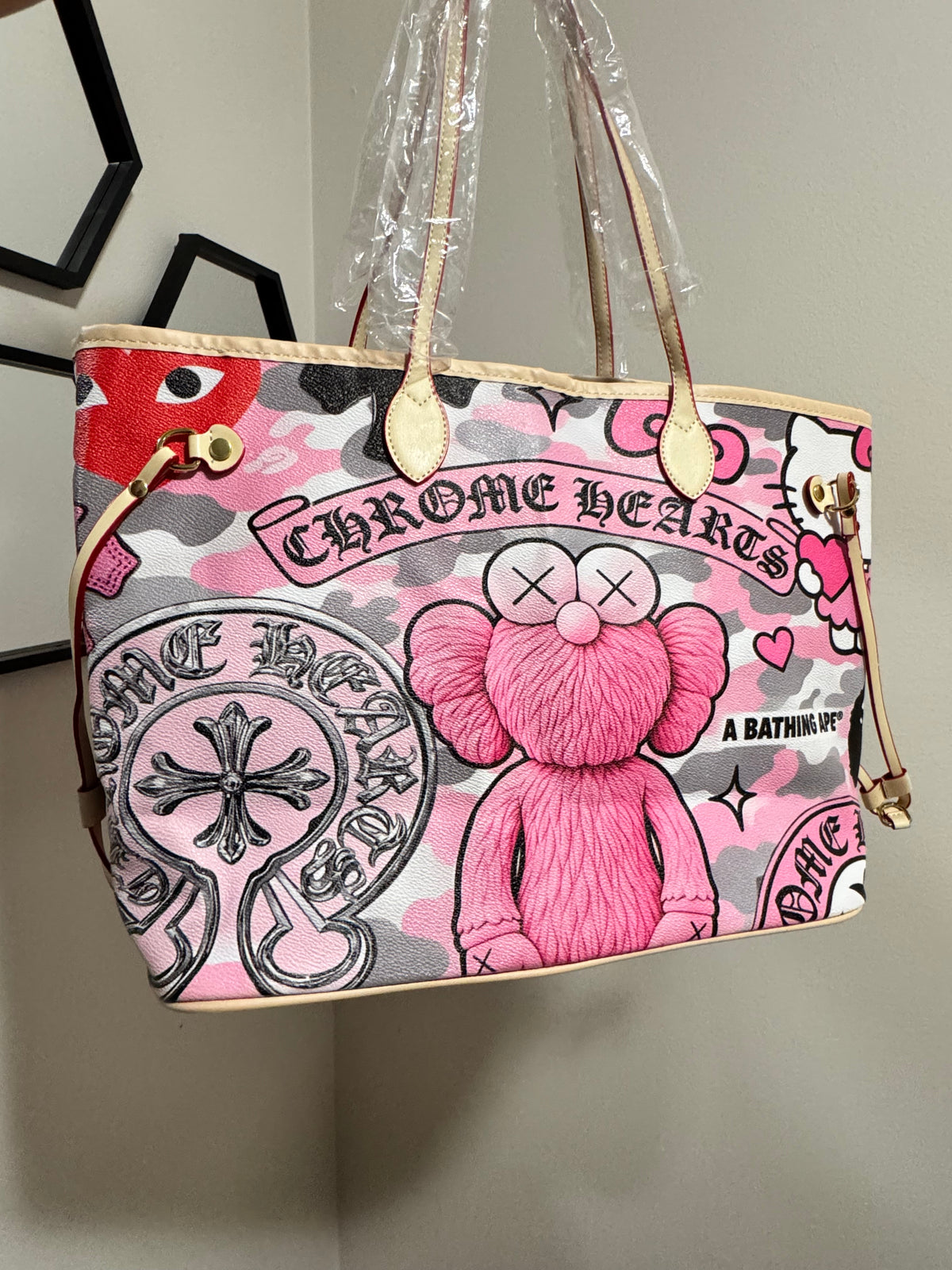 Sweet teddy tote