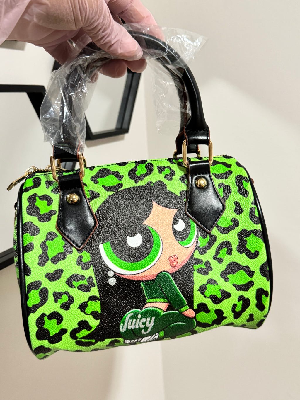 Wild matcha pillow bag
