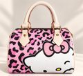 Kitty Pink Leopard Bag