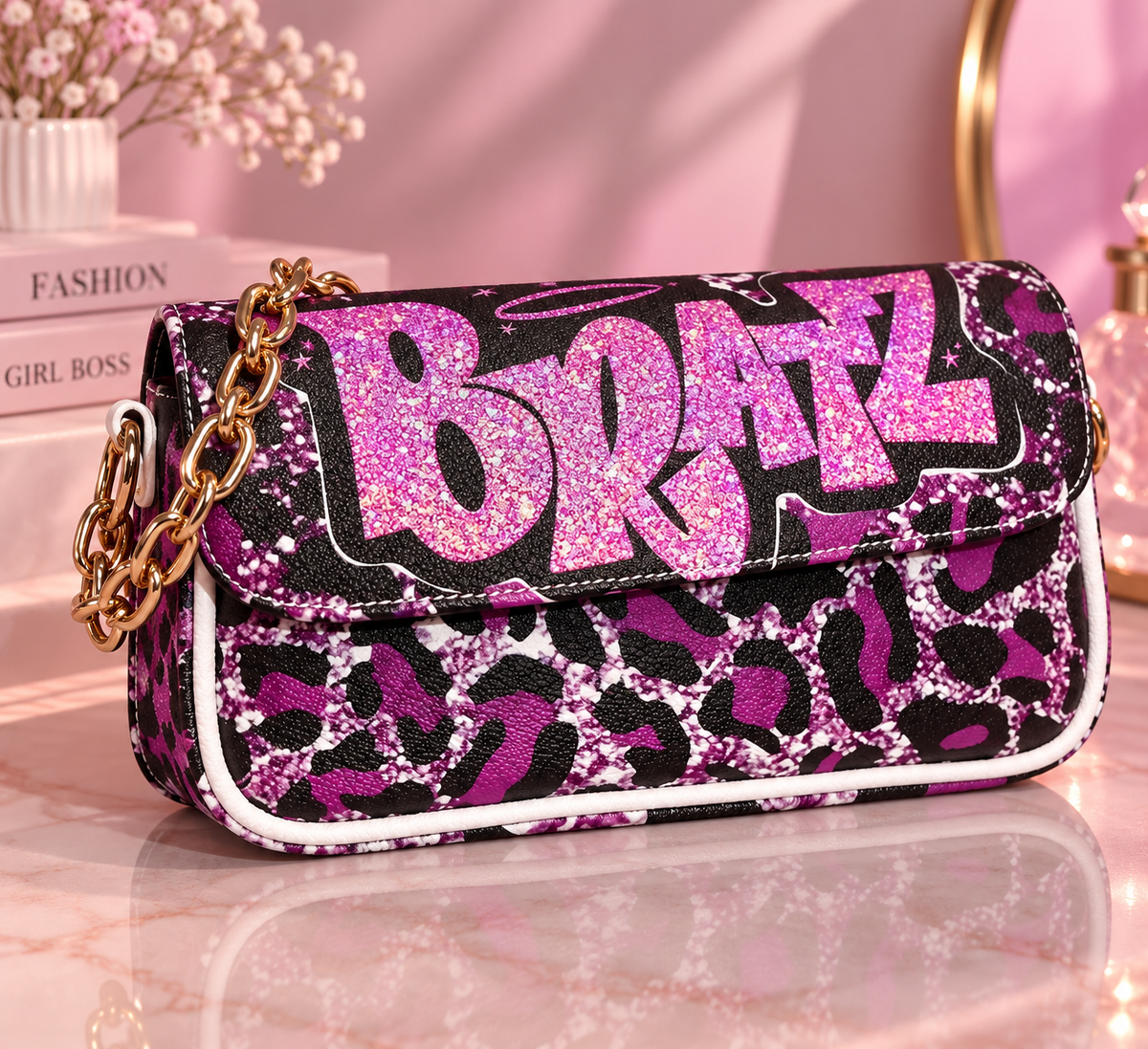 Bratz Glam Leopard Bag